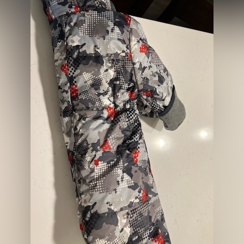 Wippette Hooded Snowsuit, Size Boys 6-9M Color (Camo) Gray - Picture 8 of 8